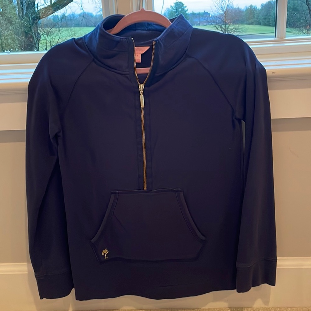 Lilly Pulitzer Pullover Half Zip Sz S